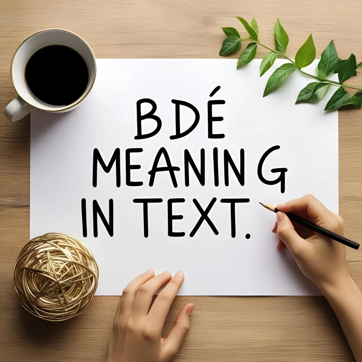 You are currently viewing BDE Meaning in Text: What BDE Means and How to Use It