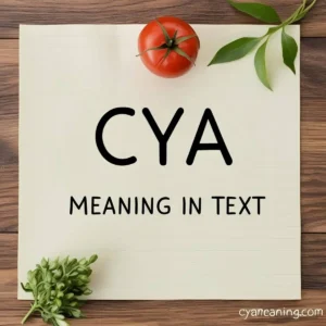Read more about the article CYA Meaning in Text: A Complete Guide to This Common Slang
