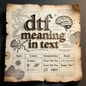Read more about the article DTF Meaning in Text: Your Complete Guide to This Bold Acronym 💬🔥