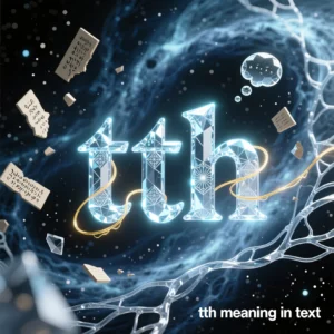 Read more about the article TTH Meaning in Text: Your Ultimate Guide to This Acronym 📱💬